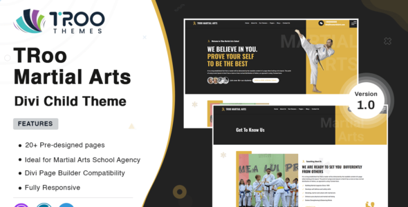 TRoo Martial Arts (Elegant Themes)