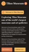 Screenshot Mobile TRoo Museum (screenshot mobile)