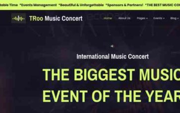 Screenshot Desktop TRoo Music Concert (screenshot desktop)