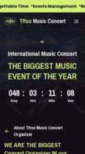 Screenshot Mobile TRoo Music Concert (screenshot mobile)