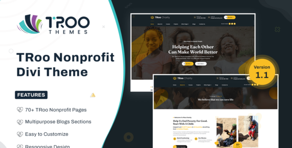 TRoo NonProfit (Elegant Themes)