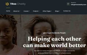 Screenshot Desktop TRoo NonProfit (screenshot desktop)