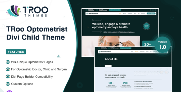 TRoo Optometrist (Elegant Themes)