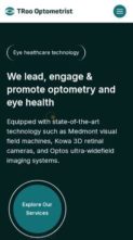 TRoo Optometrist (screenshot mobile)