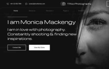Screenshot Desktop TRoo Photography (screenshot desktop)