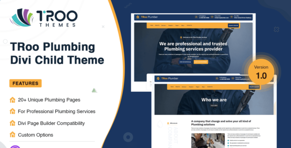 TRoo Plumbing (Elegant Themes)