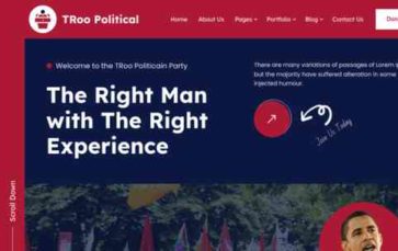 Screenshot Desktop TRoo Political (screenshot desktop)