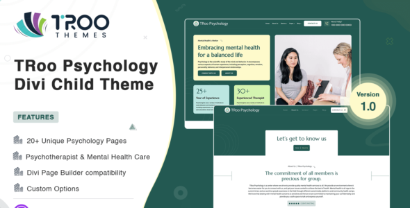 TRoo Psychology (Elegant Themes)