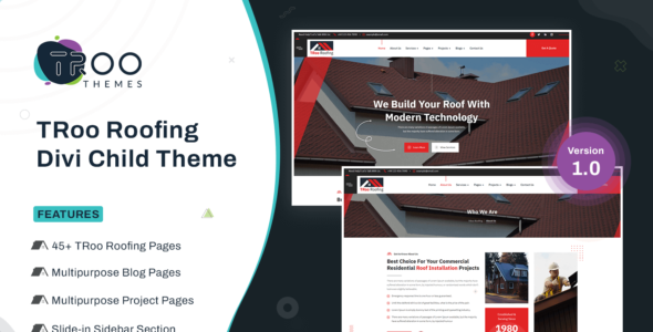 TRoo Roofing (Elegant Themes)