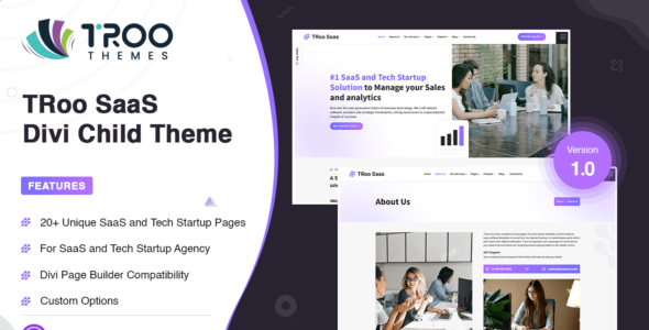 TRoo SaaS & Tech (Elegant Themes)