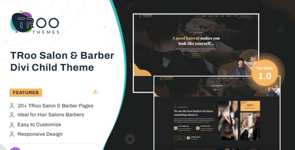 TRoo Salon & Barber (Elegant Themes)