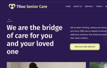 Screenshot Desktop TRoo Senior Care (screenshot desktop)