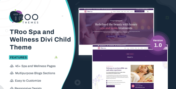 TRoo Spa and Wellness (Elegant Themes)