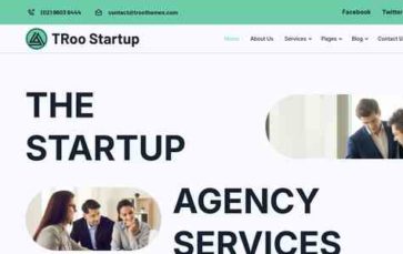 Screenshot Desktop TRoo Startup Agency (screenshot desktop)