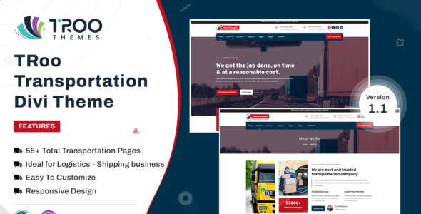 TRoo Transportation (Elegant Themes)