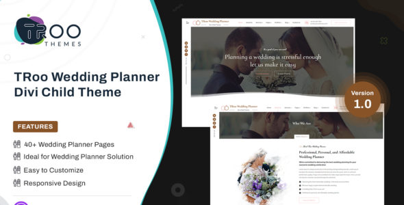 TRoo Wedding Planner (Elegant Themes)