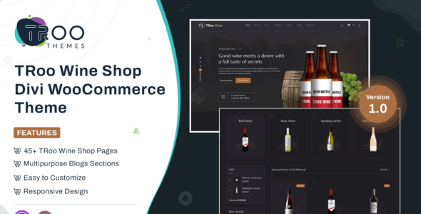 TRoo Wine Shop (Elegant Themes)