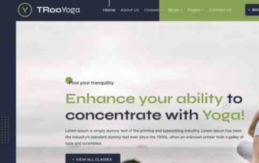 TRoo Yoga (screenshot desktop)