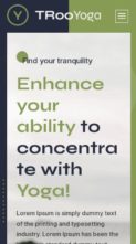 TRoo Yoga (screenshot mobile)