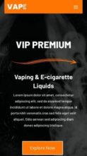 Vape (Divi Awesome) (screenshot mobile)