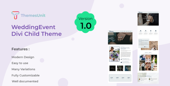 WeddingEvent (Elegant Themes)
