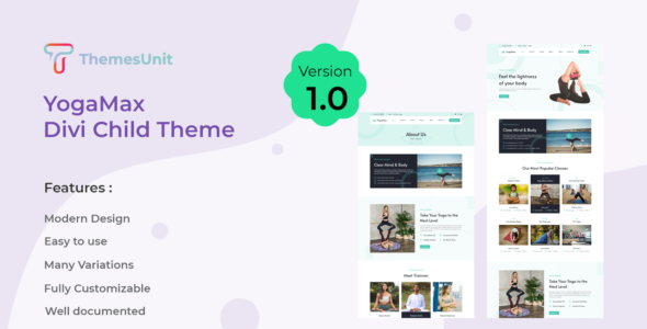 YogaMax (Elegant Themes)