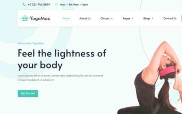 YogaMax (screenshot desktop)