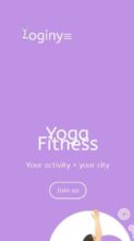 Yoginy (screenshot mobile)