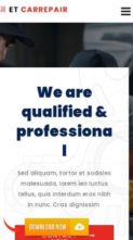 Screenshot Mobile ET Car Repair (screenshot mobile)