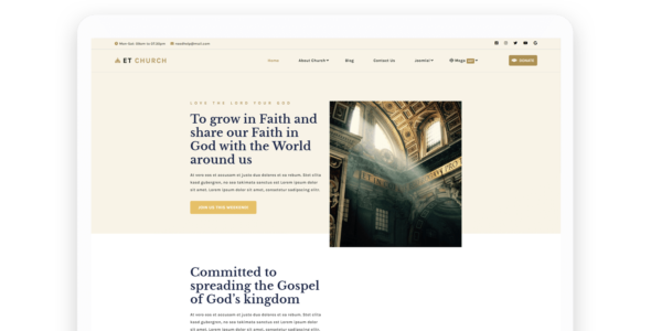 ET Church (EngineTemplates)