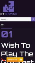 ET Gaming (screenshot mobile)
