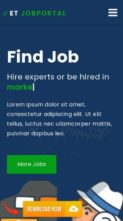 ET JobPortal (screenshot mobile)