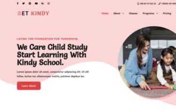 ET Kindy (screenshot desktop)