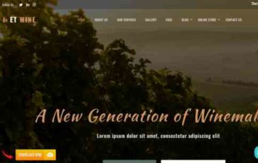 ET Wine (screenshot desktop)