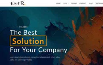 Entr (screenshot desktop)