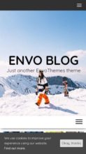 Envo Blog (screenshot mobile)