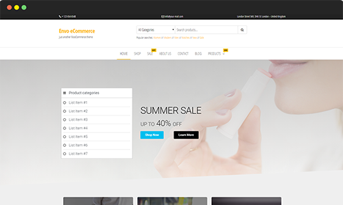 Envo eCommerce (EnvoThemes)