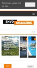 Envo Magazine Boxed (screenshot mobile)
