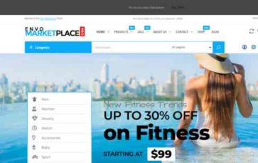 Envo Marketplace Pro (screenshot desktop)