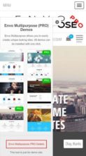 Envo Multipurpose Pro (screenshot mobile)