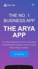 Arya Multipurpose (screenshot mobile)