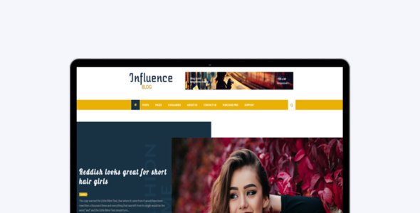 Influence Blog (Everest Themes)
