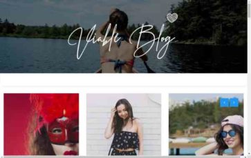 Viable Blog Pro (screenshot desktop)