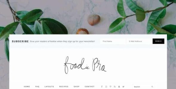 Foodie Pro Classic (Feast Design Co.)