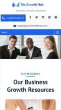 Biz Growth Hub Pro (screenshot mobile)
