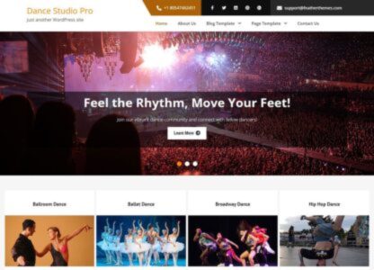Dance Studio Pro (Feather Themes)