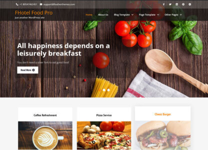 FHotel Food Pro (Feather Themes)