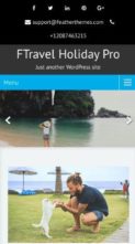 FTravel Holiday Pro (screenshot mobile)