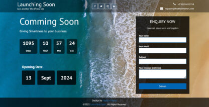 Launching Soon (Feather Themes)