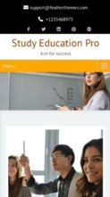 Study Education Pro (screenshot mobile)